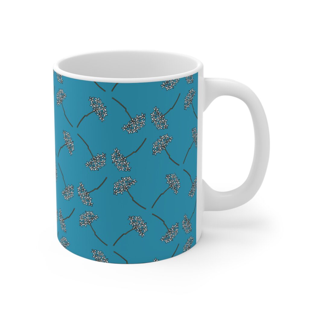 Taza Rincón de la Biznaga – Patrón exclusivo de biznagas malagueñas