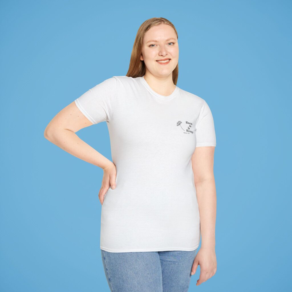 Camiseta básica Rincón de la Biznaga – Algodón ético, logo negro