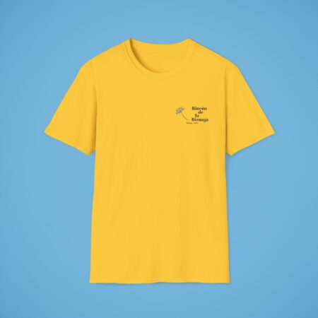 Camiseta básica Rincón de la Biznaga – Algodón ético, logo negro: imagen 25