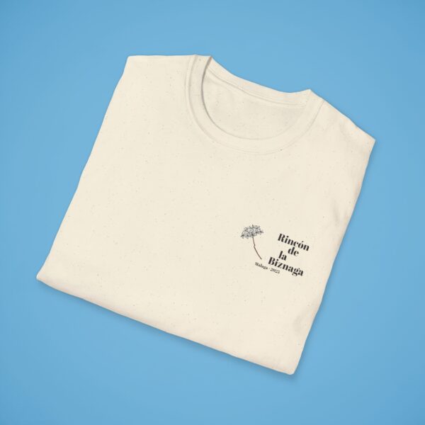 Camiseta básica Rincón de la Biznaga – Algodón ético, logo negro