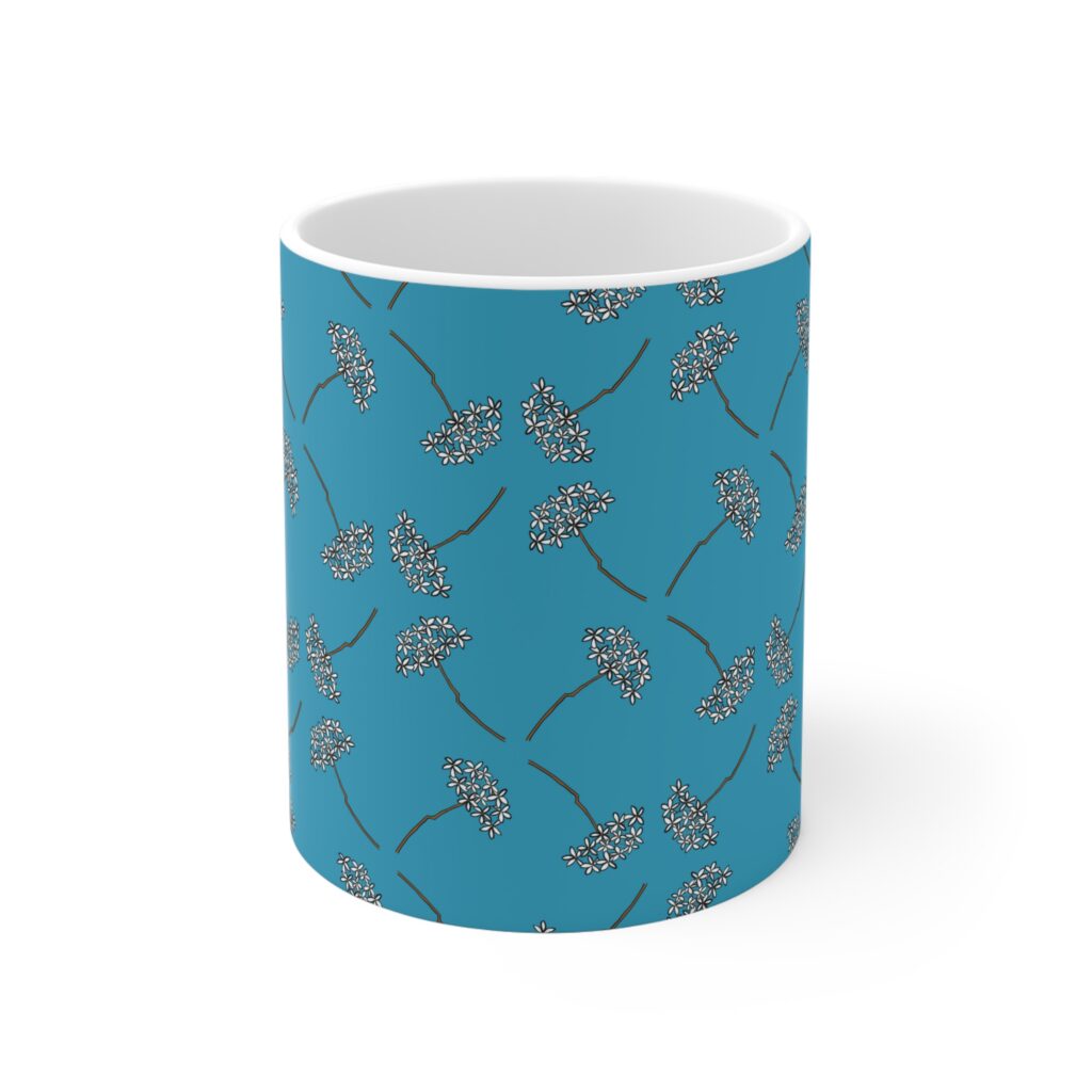 Taza Rincón de la Biznaga – Patrón exclusivo de biznagas malagueñas