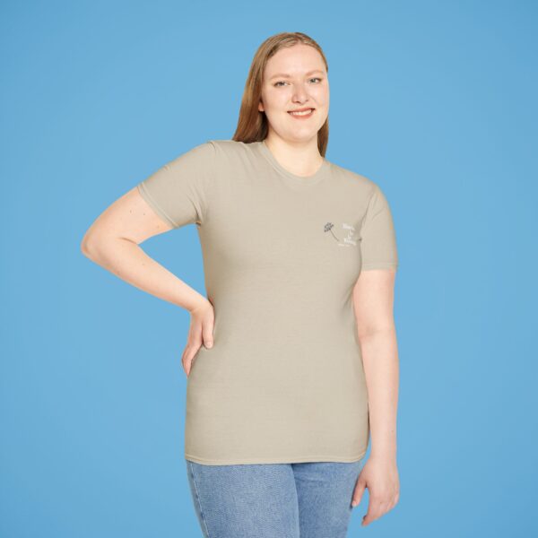 Camiseta básica Rincón de la Biznaga – Algodón ético, logo blanco