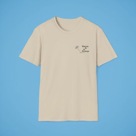 Camiseta básica Rincón de la Biznaga – Algodón ético, logo negro: imagen 7