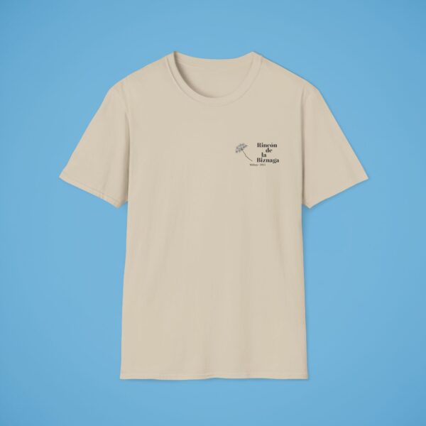 Camiseta básica Rincón de la Biznaga – Algodón ético, logo negro