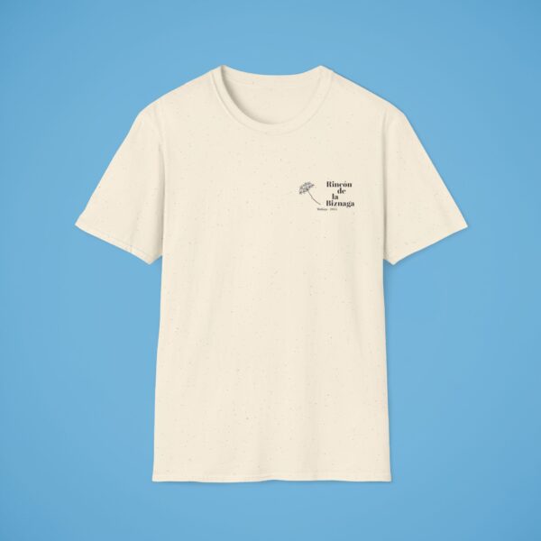 Camiseta básica Rincón de la Biznaga – Algodón ético, logo negro