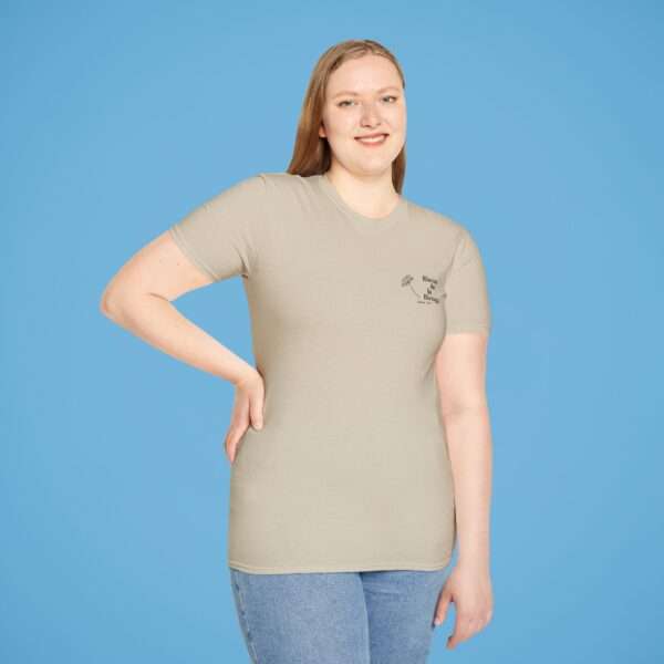 Camiseta básica Rincón de la Biznaga – Algodón ético, logo negro