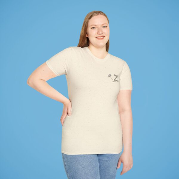 Camiseta básica Rincón de la Biznaga – Algodón ético, logo negro