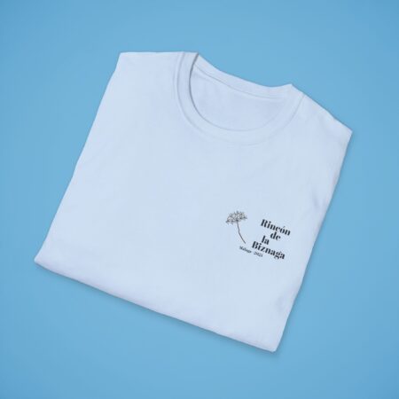 Camiseta básica Rincón de la Biznaga – Algodón ético, logo negro: imagen 34