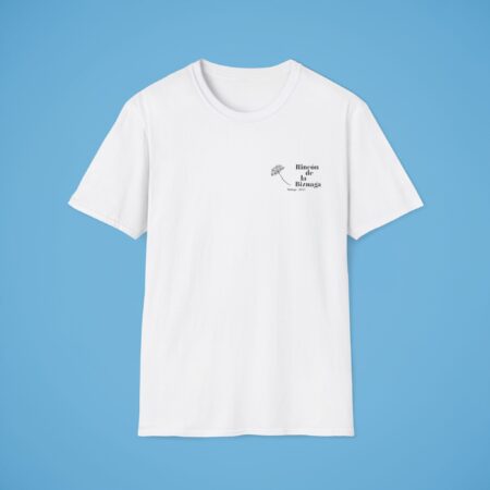 Camiseta básica Rincón de la Biznaga – Algodón ético, logo negro