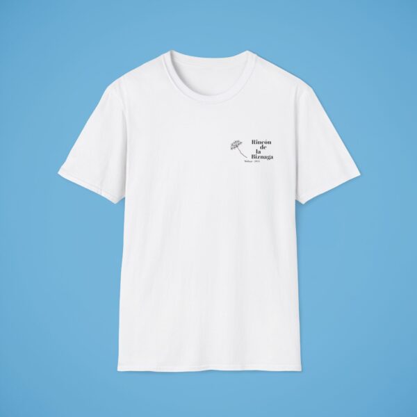 Camiseta básica Rincón de la Biznaga – Algodón ético, logo negro