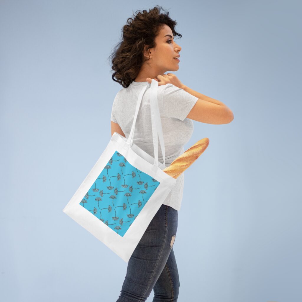 Tote bag Rincón de la Biznaga – Diseño patrón tradicional de biznagas