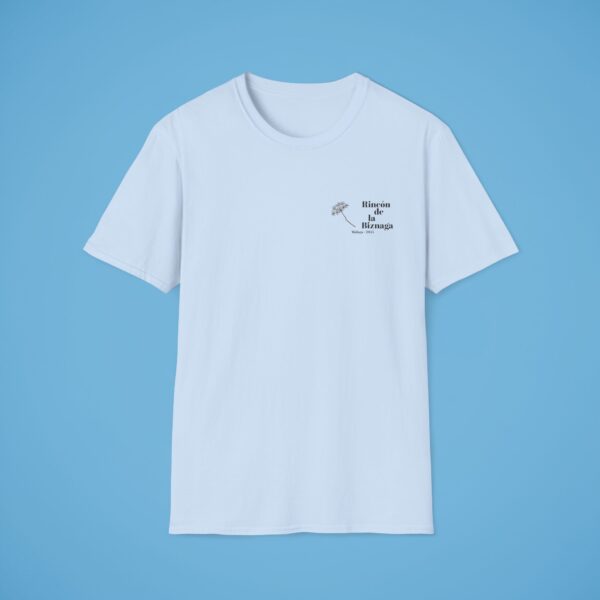 Camiseta básica Rincón de la Biznaga – Algodón ético, logo negro