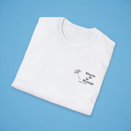 Camiseta básica Rincón de la Biznaga – Algodón ético, logo negro: imagen 4