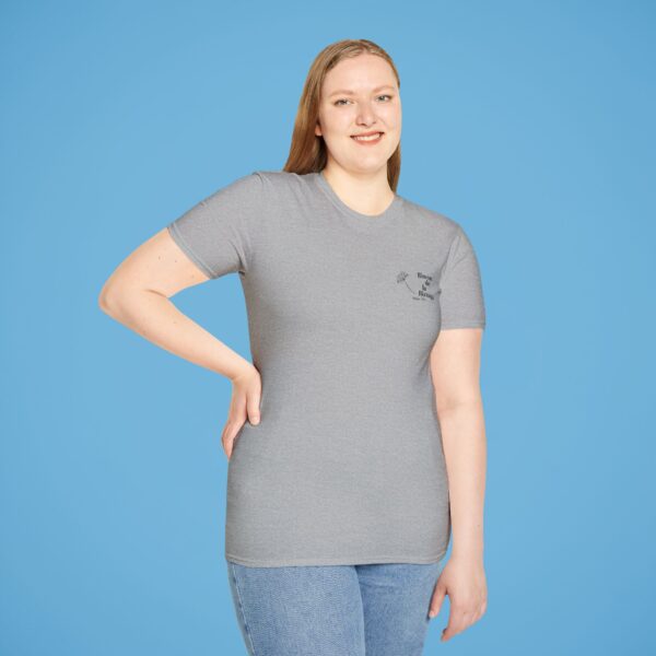 Camiseta básica Rincón de la Biznaga – Algodón ético, logo negro