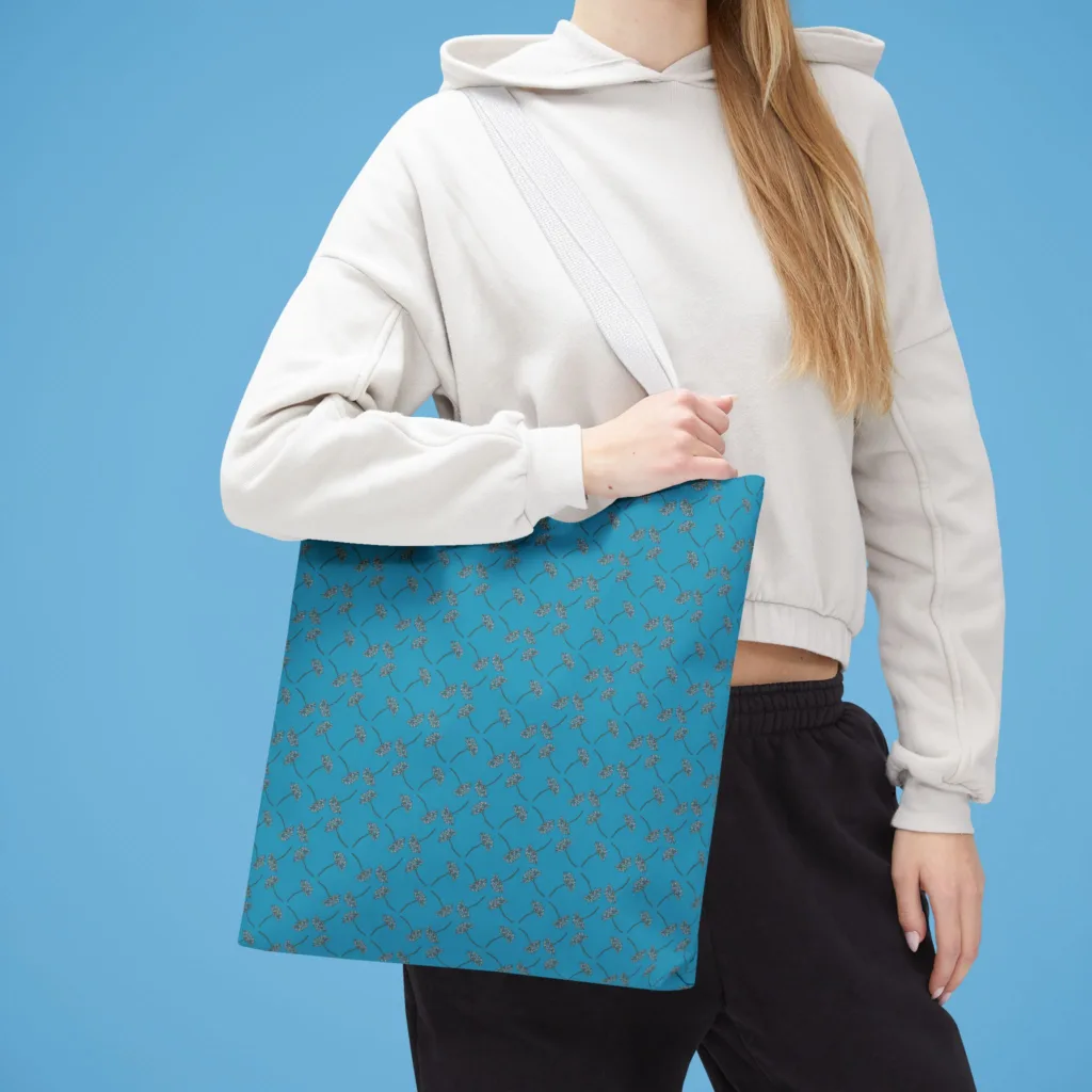 Tote bag patrón de biznagas – All-Over Print