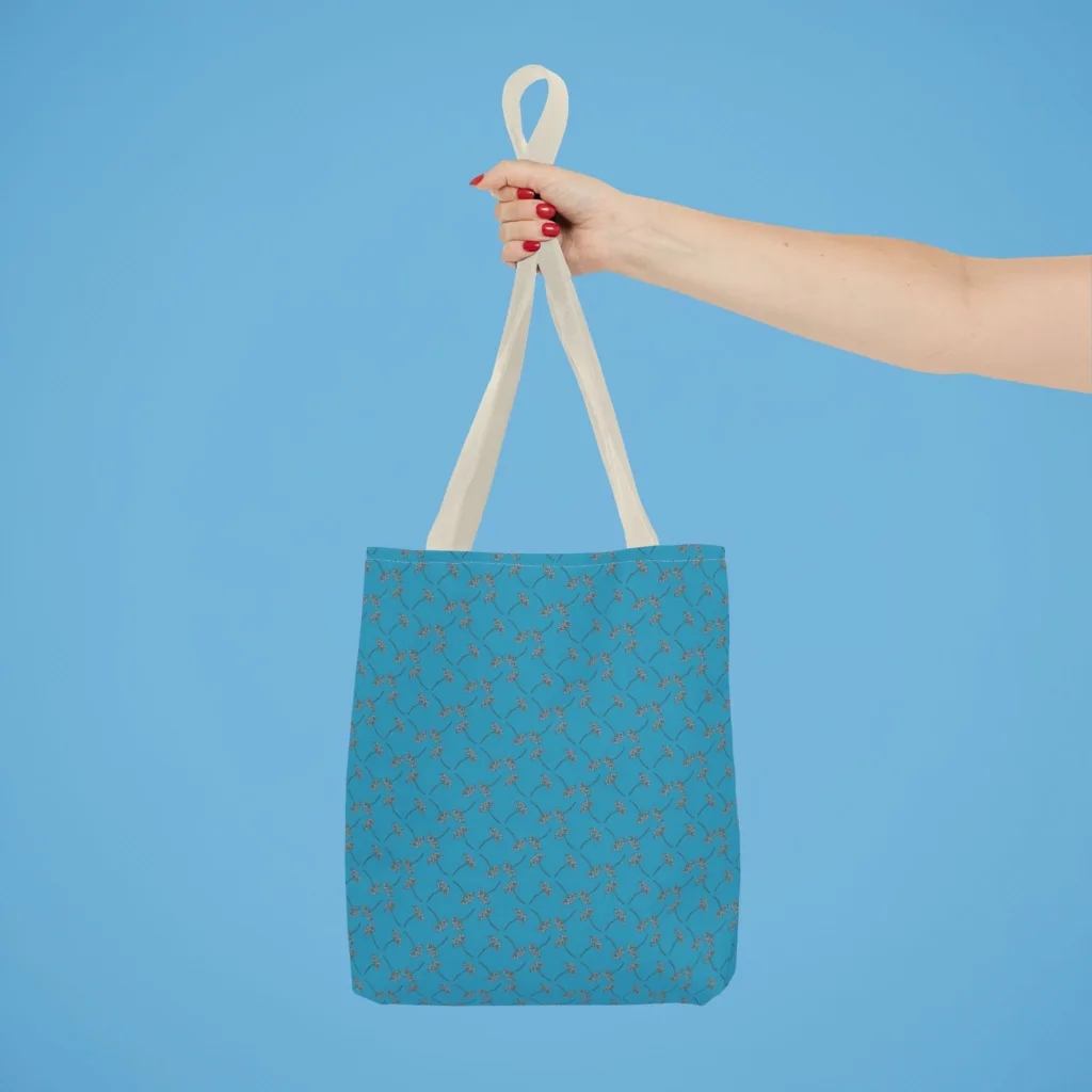 Tote bag patrón de biznagas – All-Over Print