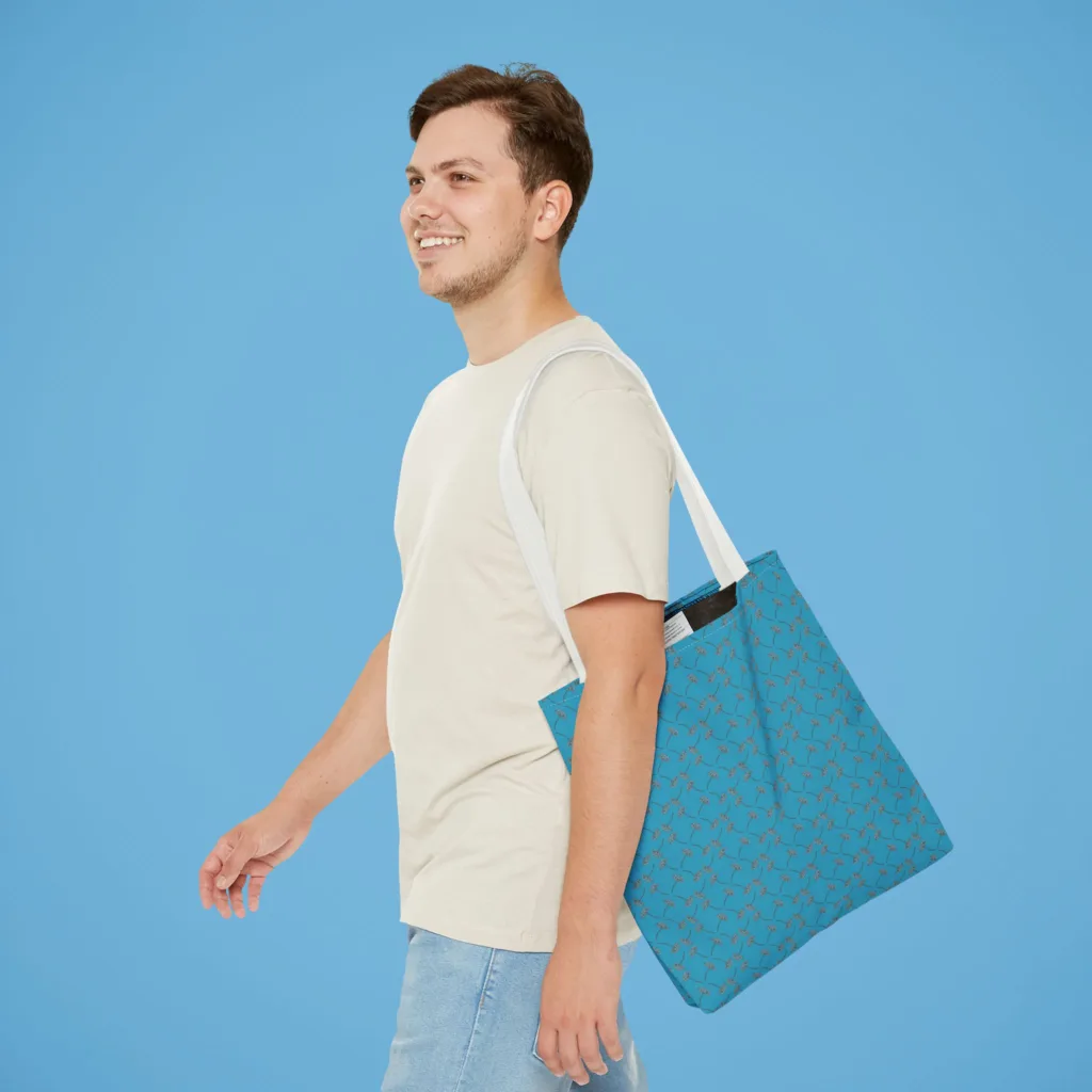 Tote bag patrón de biznagas – All-Over Print