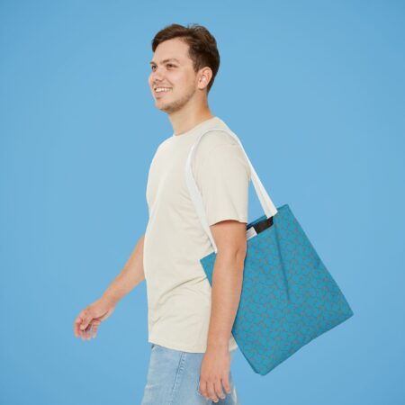 Tote bag patrón de biznagas – All-Over Print: imagen 8