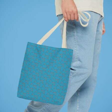 Tote bag patrón de biznagas – All-Over Print: imagen 18