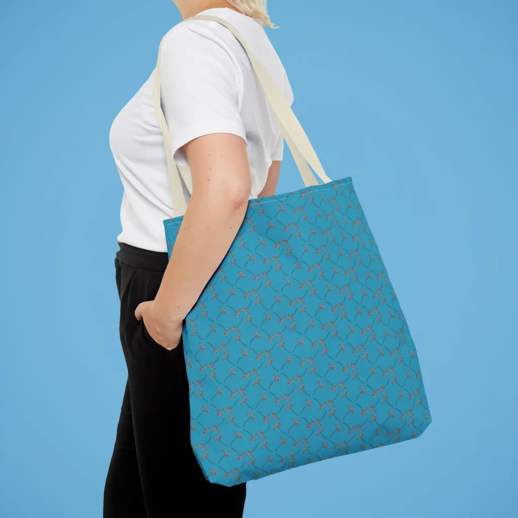 Tote bag patrón de biznagas – All-Over Print