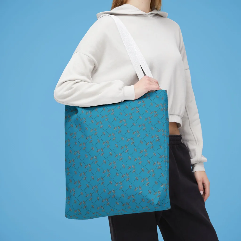 Tote bag patrón de biznagas – All-Over Print