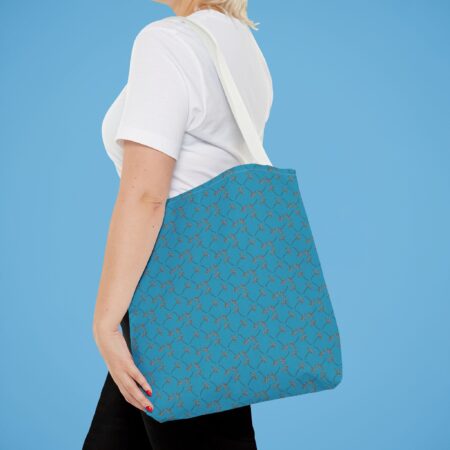 Tote bag patrón de biznagas – All-Over Print: imagen 9