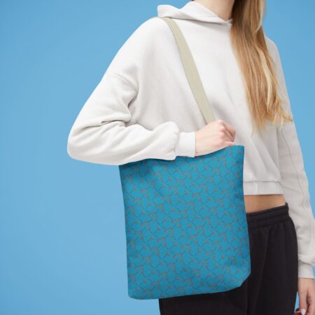 Tote bag patrón de biznagas – All-Over Print: imagen 20