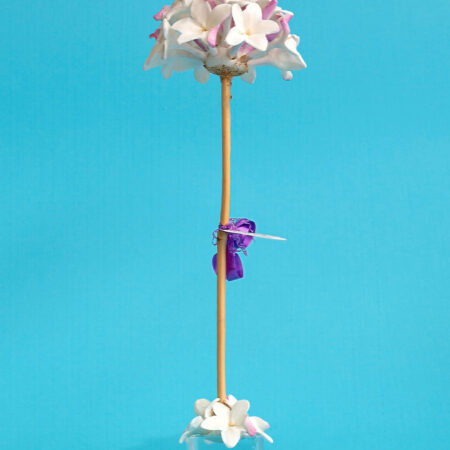 Biznaga con peana – Hecha a mano en Málaga: imagen 4