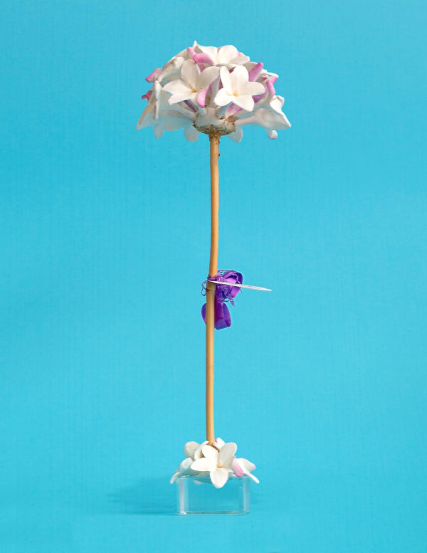 Biznaga con peana – Hecha a mano en Málaga