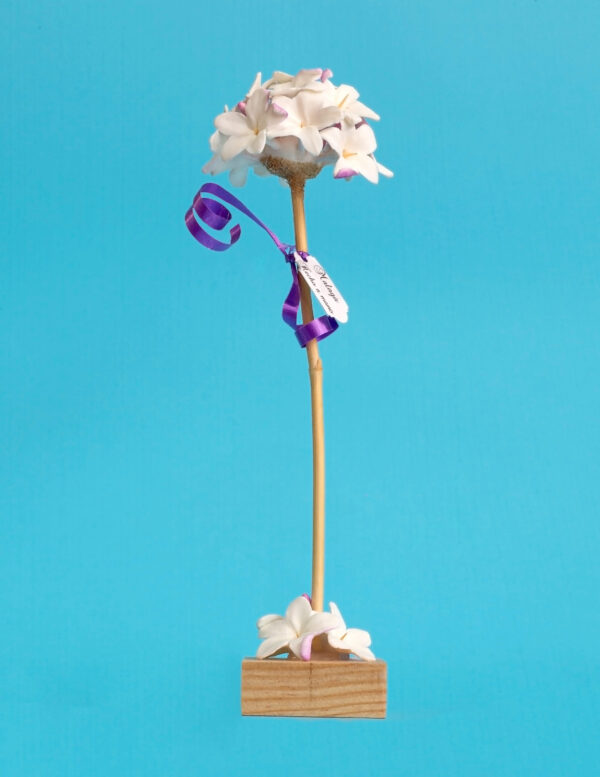 Biznaga con peana – Hecha a mano en Málaga