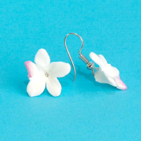 Pendientes de jazmín – Hechos a mano en Málaga: imagen 2